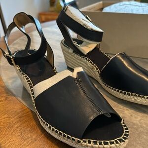 Clark’s leather espadrilles. Never worn.